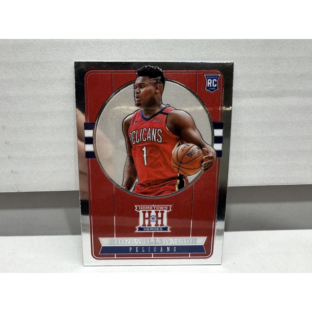 2019-20 Panini Chronicles - Hometown Heroes Optic Prizm Zion Williamson #552...